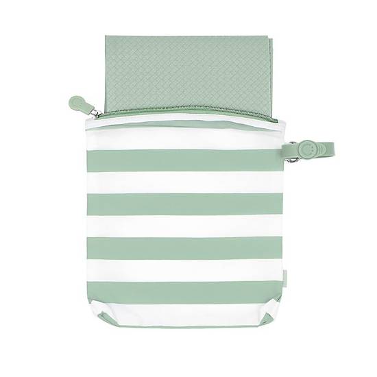 Order Ubbi® On the Go Diaper Changing Mat and Storage Bag in Sage food online from Buybuy Baby store, Rancho Cucamonga on bringmethat.com