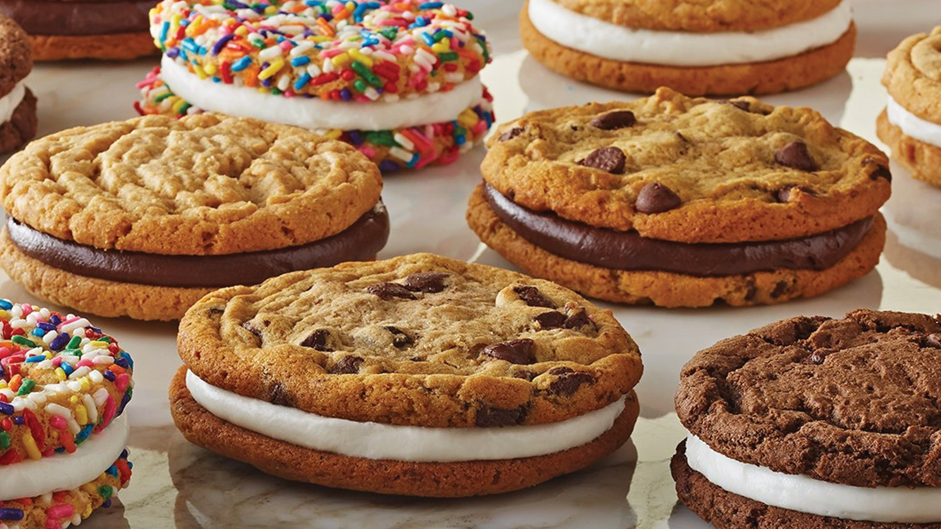 Order Regular Double Doozie Cookie food online from Great American Cookies store, Clarksville on bringmethat.com