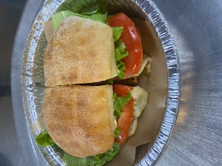Order Kickin’ Chicken Sandwich food online from The Mill On Macarthur store, Richmond on bringmethat.com