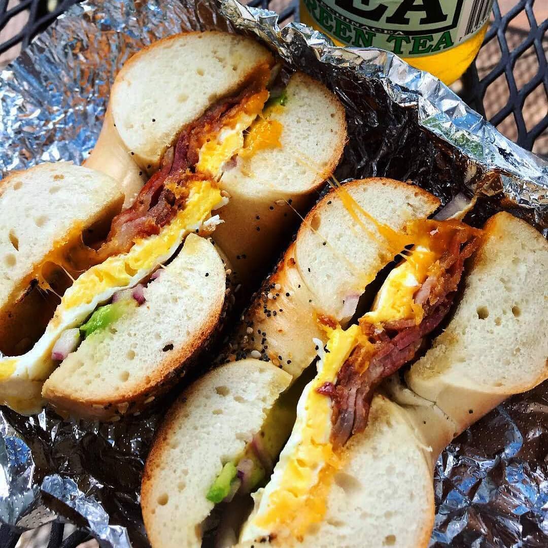 Order Bacon, Egg, Cheese Sandwich food online from Wallys Bagel Nosh store, Northvale on bringmethat.com