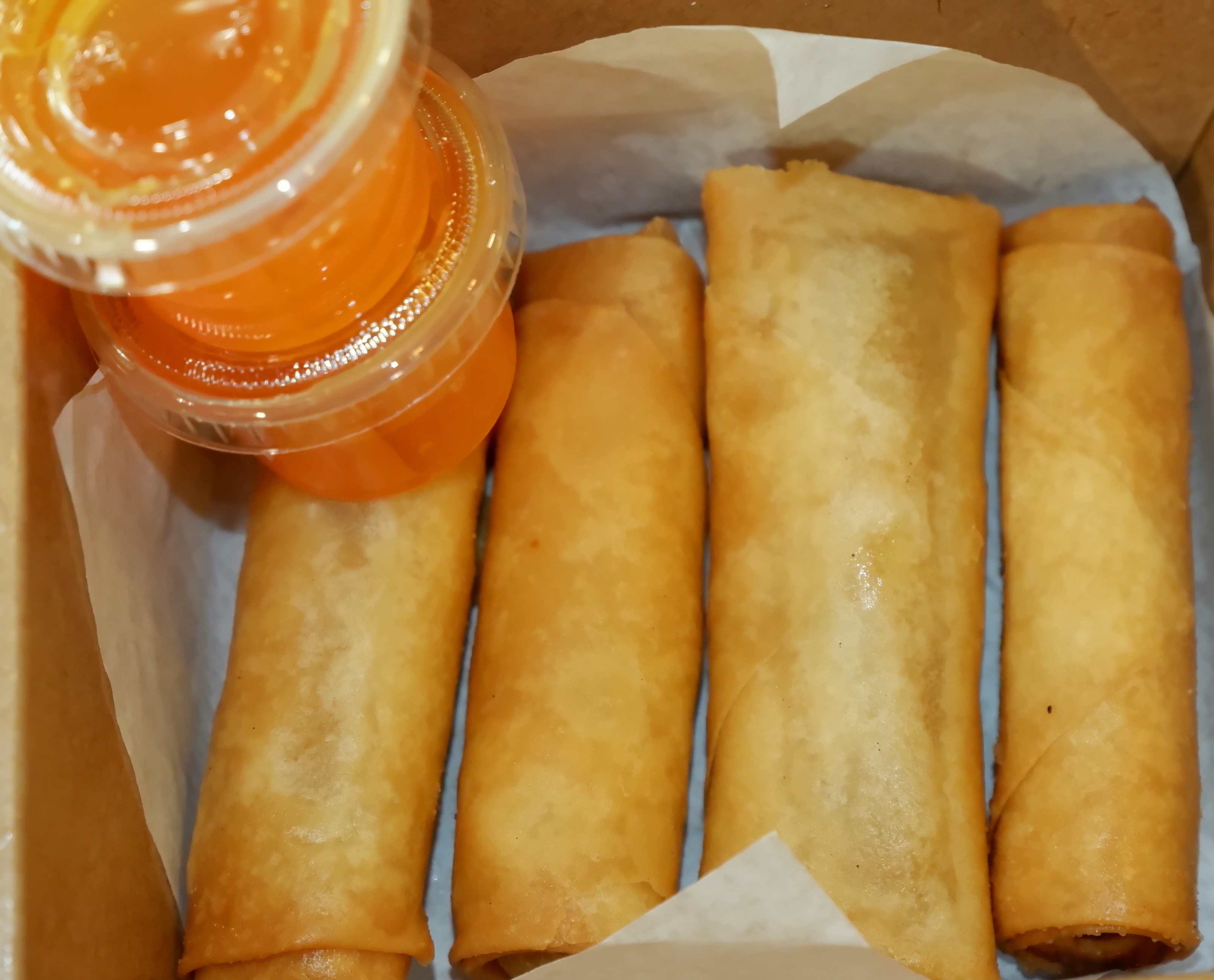 Order 4 Pieces Egg Roll food online from Thai Bbq & Combo store, Paso Robles on bringmethat.com