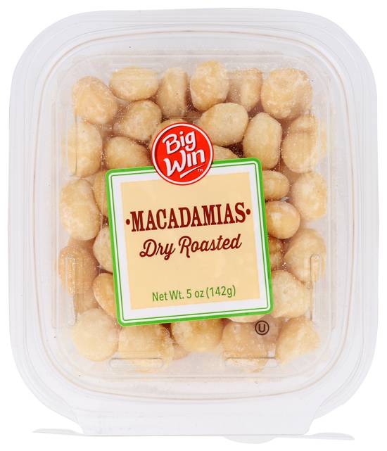 Order Big Win Whole Macadamia Nuts Lightly Salted (7 oz) food online from Rite Aid store, Yamhill County on bringmethat.com