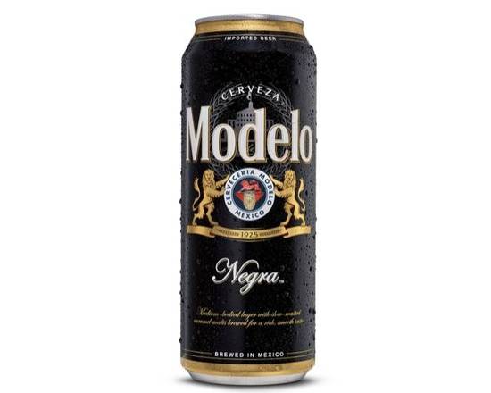 Order Modelo Negra, 24oz canned beer (4.4% ABV) food online from Loma Mini Market store, Long Beach on bringmethat.com