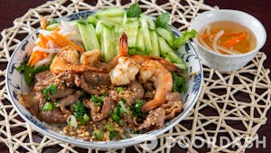 Order B4- Bun Pork / Shrimp Vermicelli food online from Pho 7 store, Federal Way on bringmethat.com