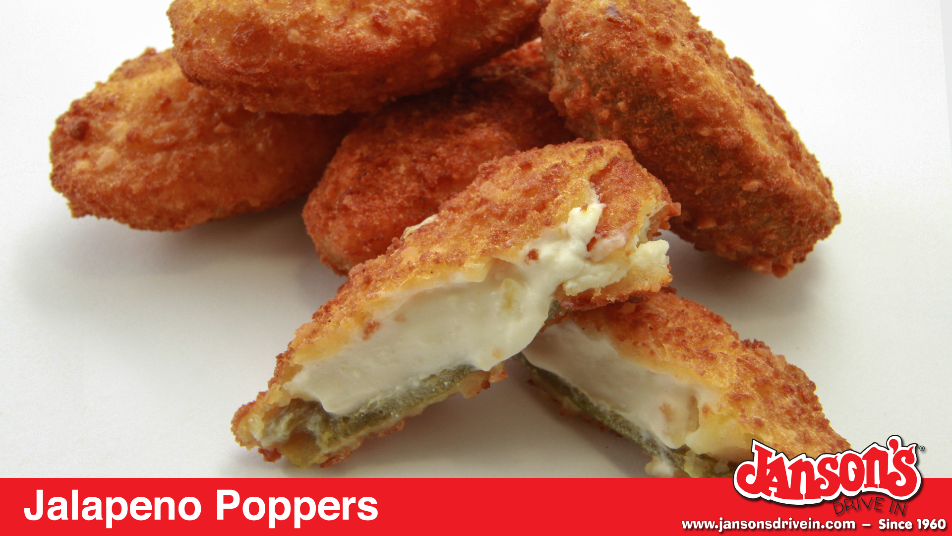 Order Jalapeno Poppers... food online from Janson's Drive-in store, Chicago on bringmethat.com