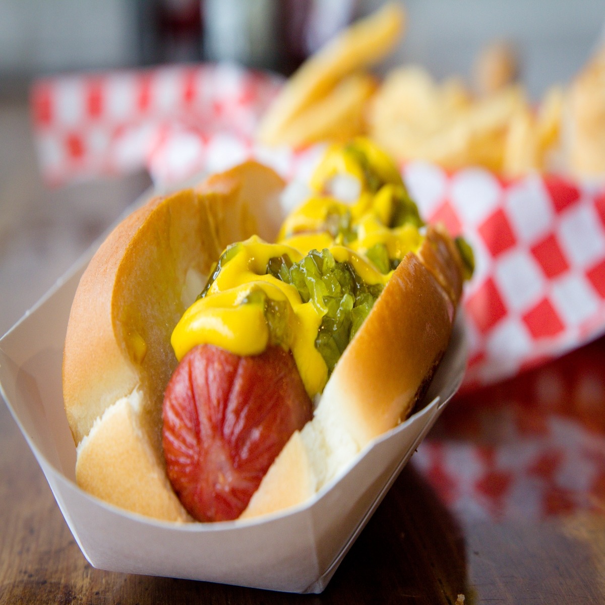 Order Grilled Hot Dog food online from Pete's Seafood And Sandwich store, San Diego on bringmethat.com
