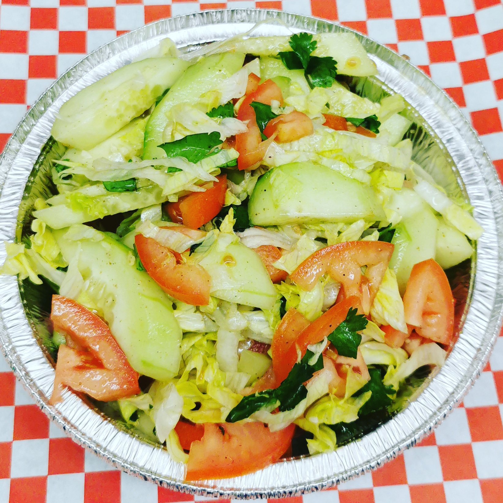 Order Mixed Green Salad food online from Indimex Eats Indian Restaurant store, Los Angeles on bringmethat.com