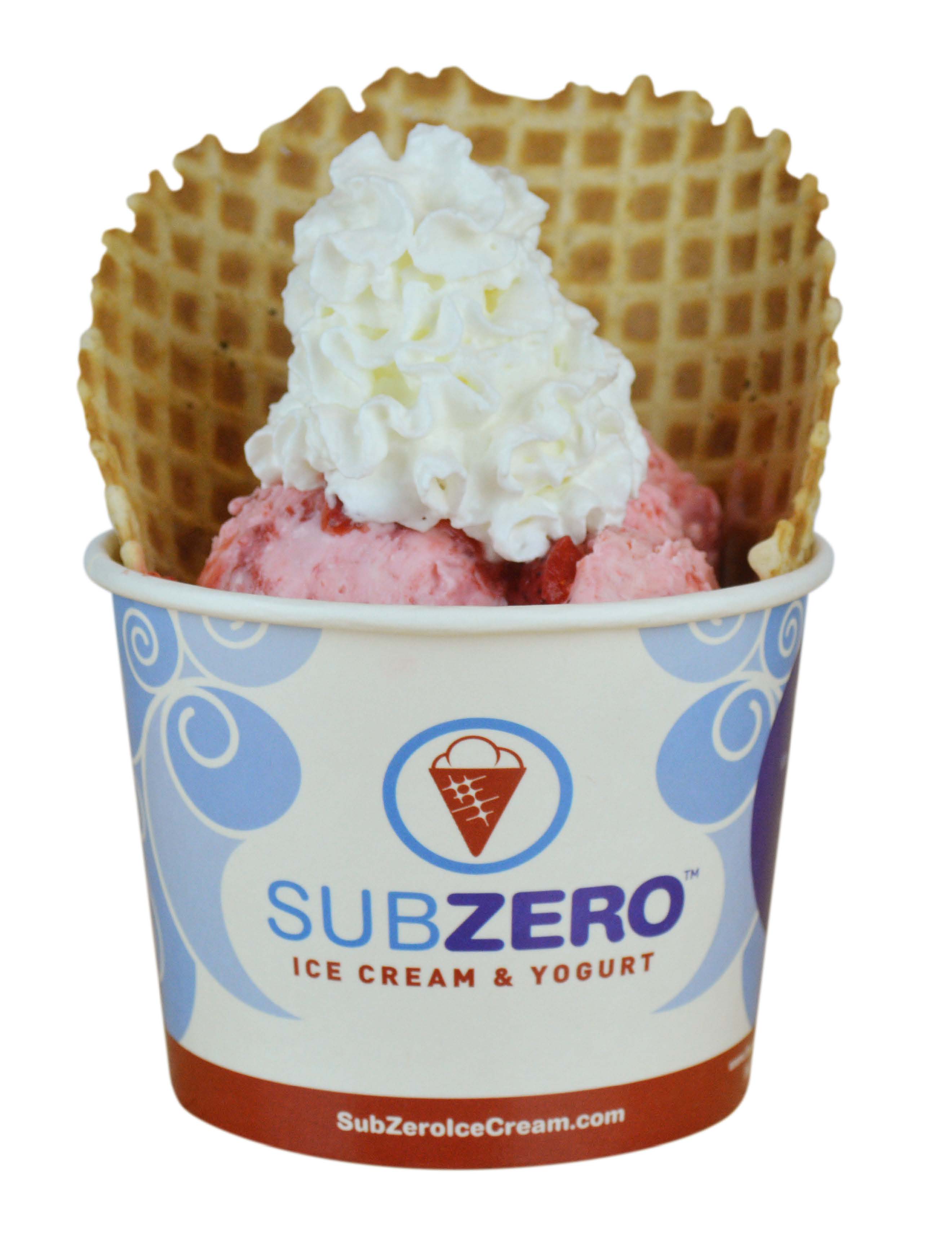Order 11. Strawberry Sigma Ice Cream food online from Sub Zero Nitrogen Ice Cream store, Carmel on bringmethat.com
