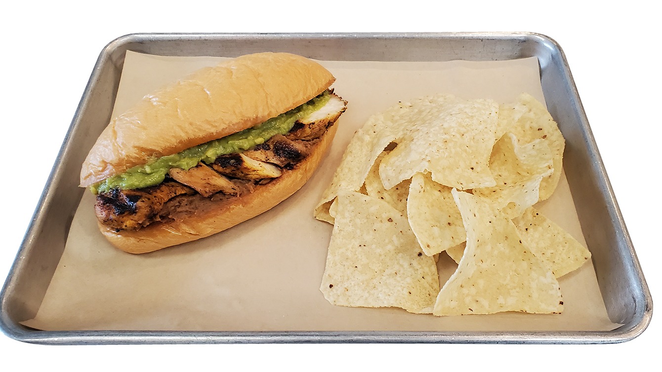 Order Grilled Chicken Torta food online from Tipping Point store, Modesto on bringmethat.com