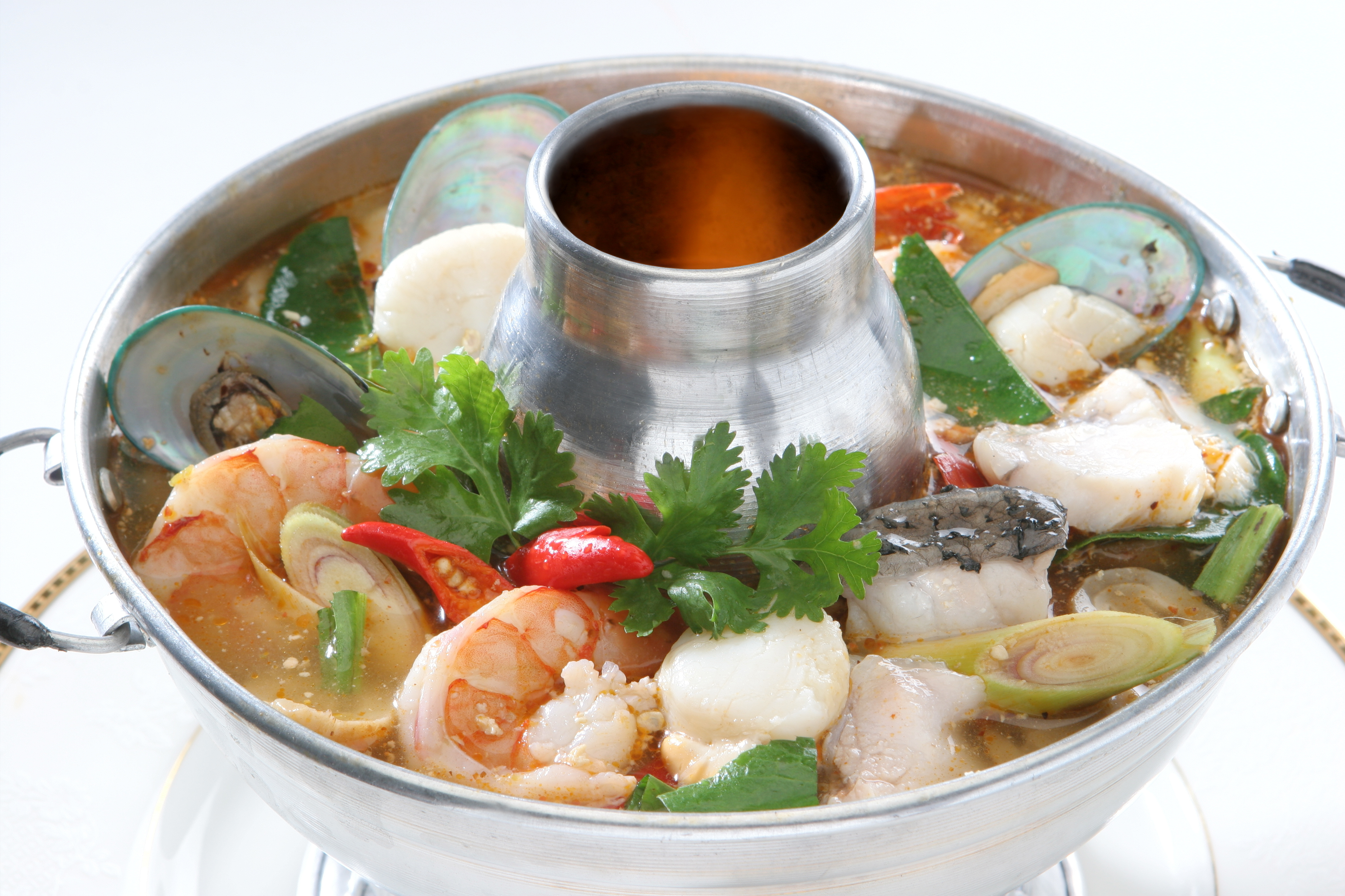 Order Seafood Soup food online from Thai Dishes store, Santa Clarita on bringmethat.com