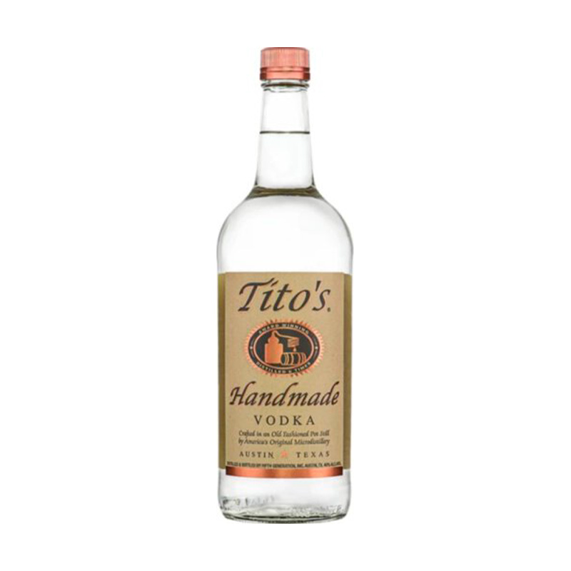 Order Tito's, 1.75 Liter Vodka food online from Grape Hill Liquors store, Brooklyn on bringmethat.com