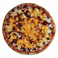 Order KC BBQ Chicken Pizza food online from Pizza Pit Extreme store, Iowa City on bringmethat.com