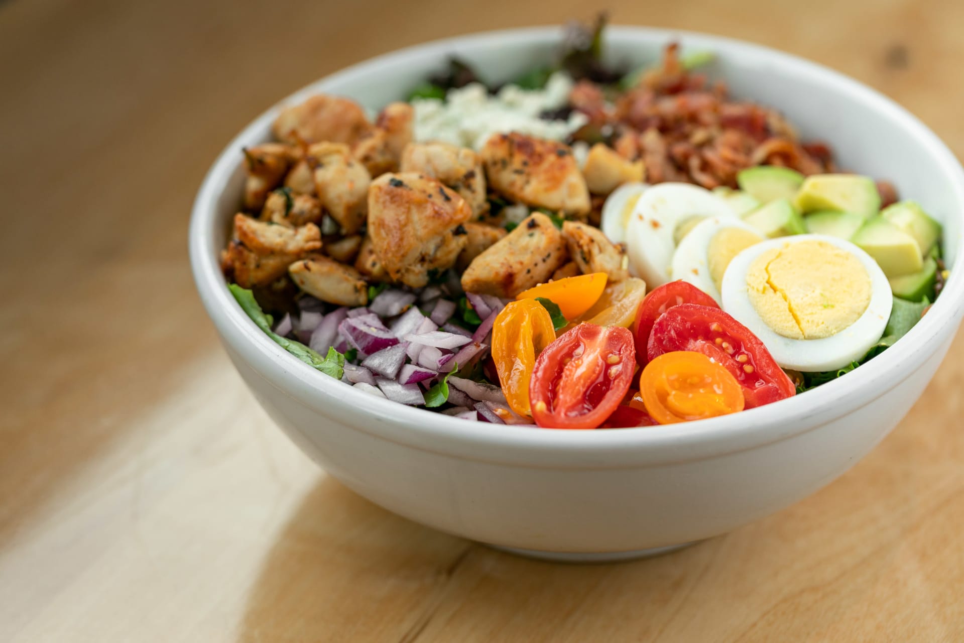 Order Cobb Salad food online from Rincon Brewery store, Ventura on bringmethat.com