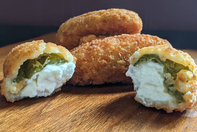 Order Jalapeno Poppers food online from 418 Burgers store, Highland Park on bringmethat.com