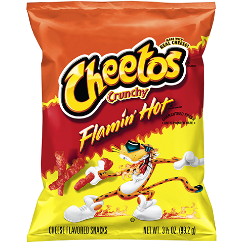 Order Cheetos Flamin Hot 3.25 oz food online from Aplus store, Spencerport on bringmethat.com