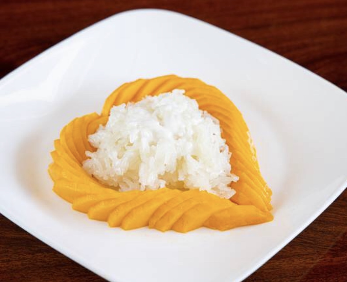 Order Mango Sticky Rice food online from Thai Rama store, Glendale on bringmethat.com