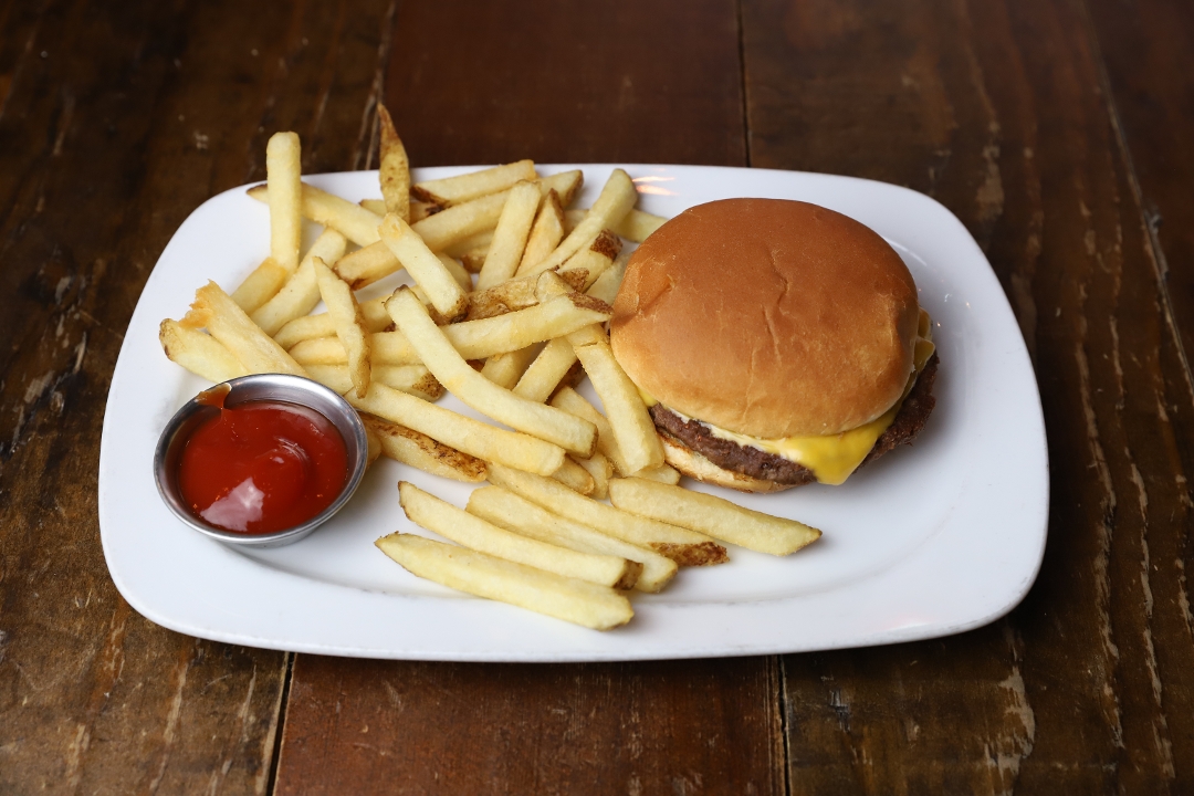 Order Youngster - Cheeseburger food online from Plank Seafood Provisions store, Omaha on bringmethat.com