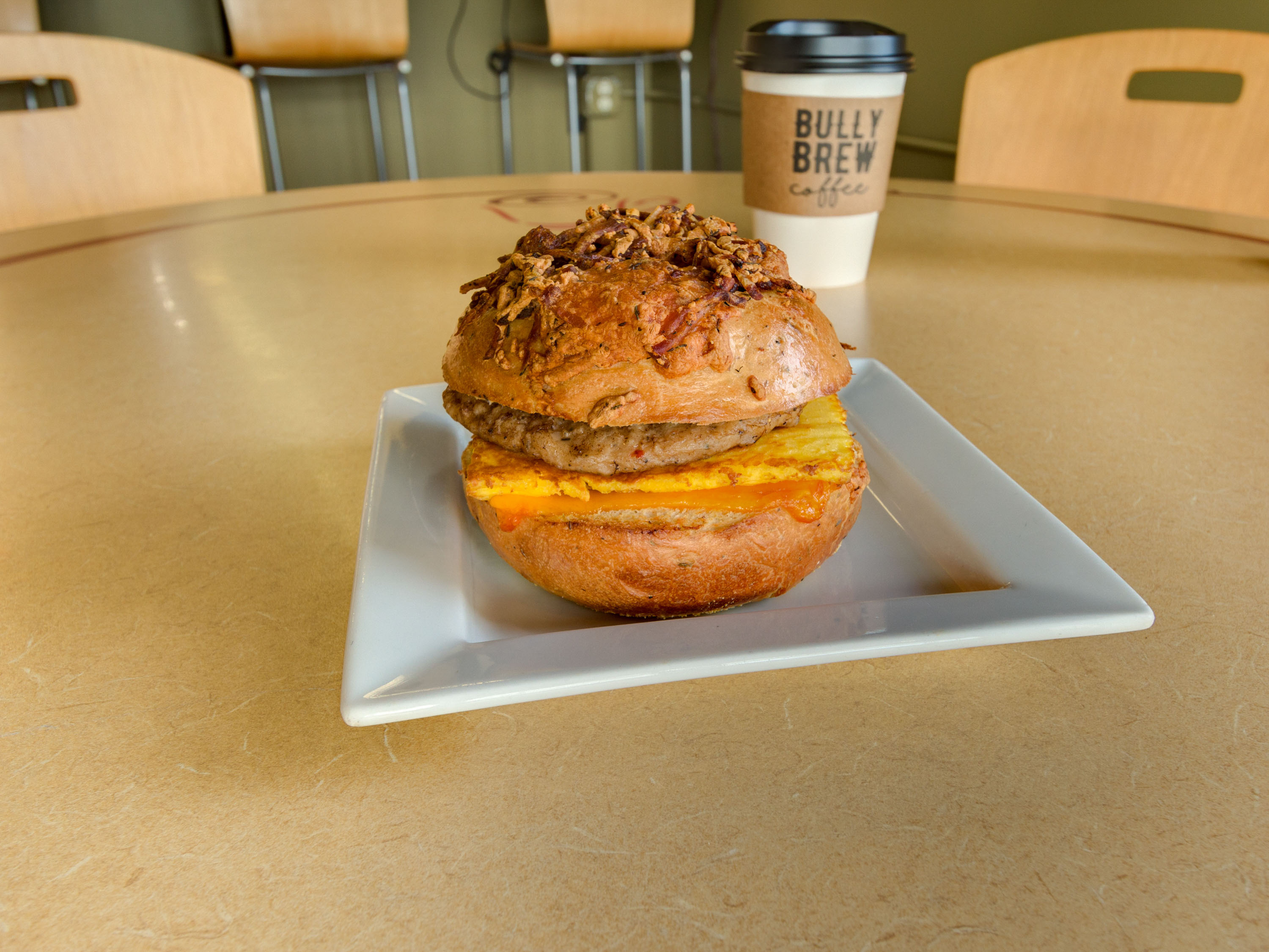 Order Jalapeno Cheddar Bagel Sandwich food online from Bully Brew Coffee Company store, Grand Forks on bringmethat.com