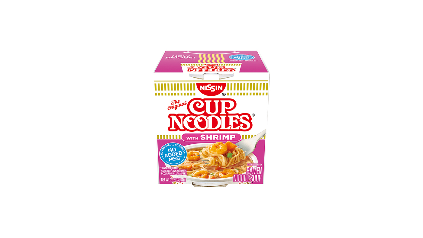 Order Cup o Noodles Shrimp 2.25oz food online from Chevron Extramile store, San Jose on bringmethat.com