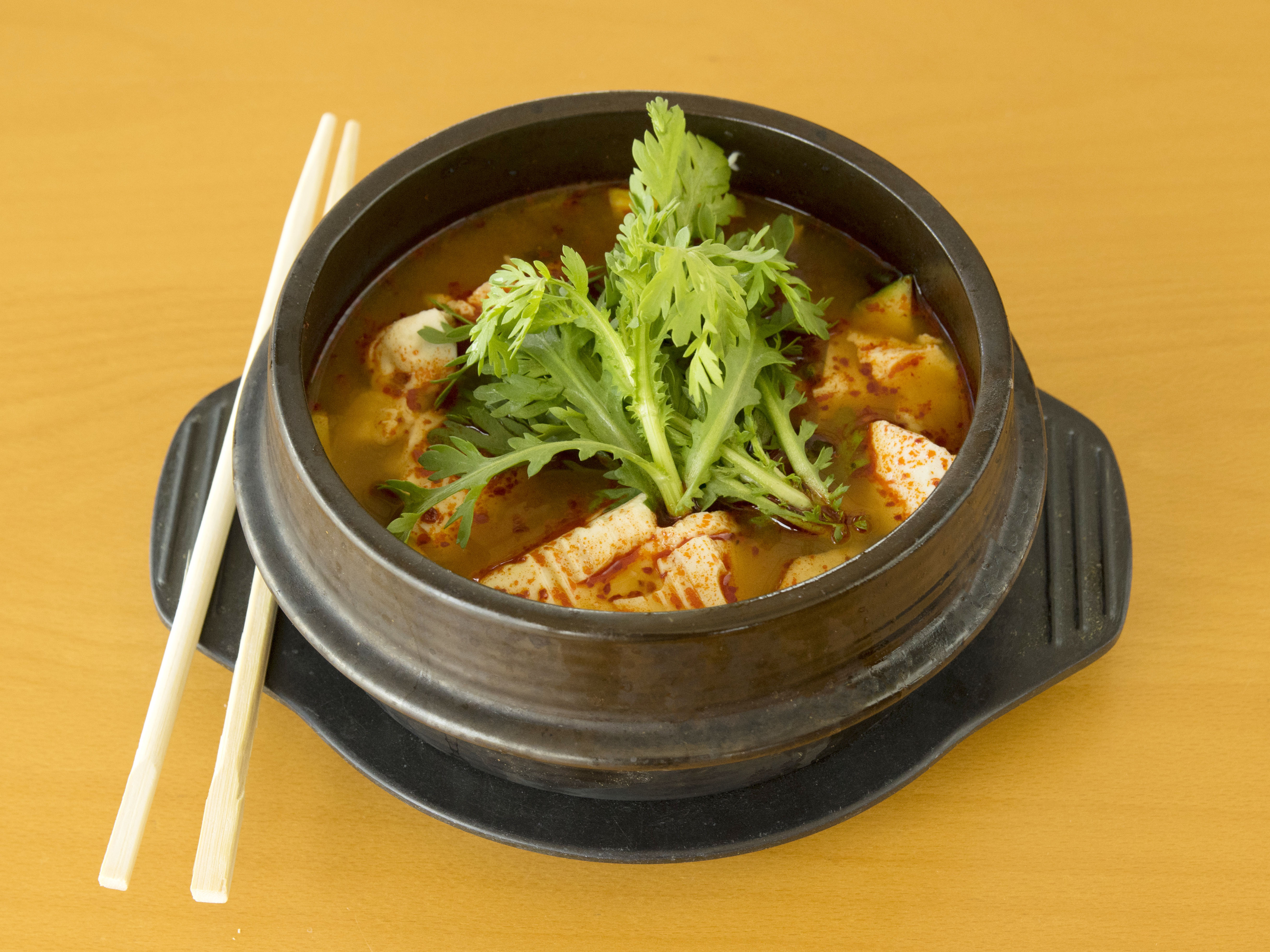 Order Seafood Tofu Soup food online from Mizu store, San Diego on bringmethat.com