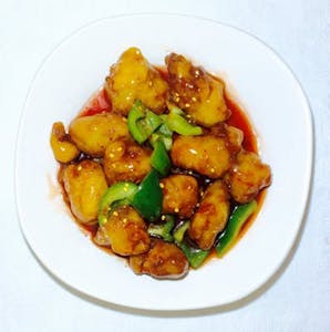Order R60. Orange Chicken food online from Peking Express store, Grandview on bringmethat.com