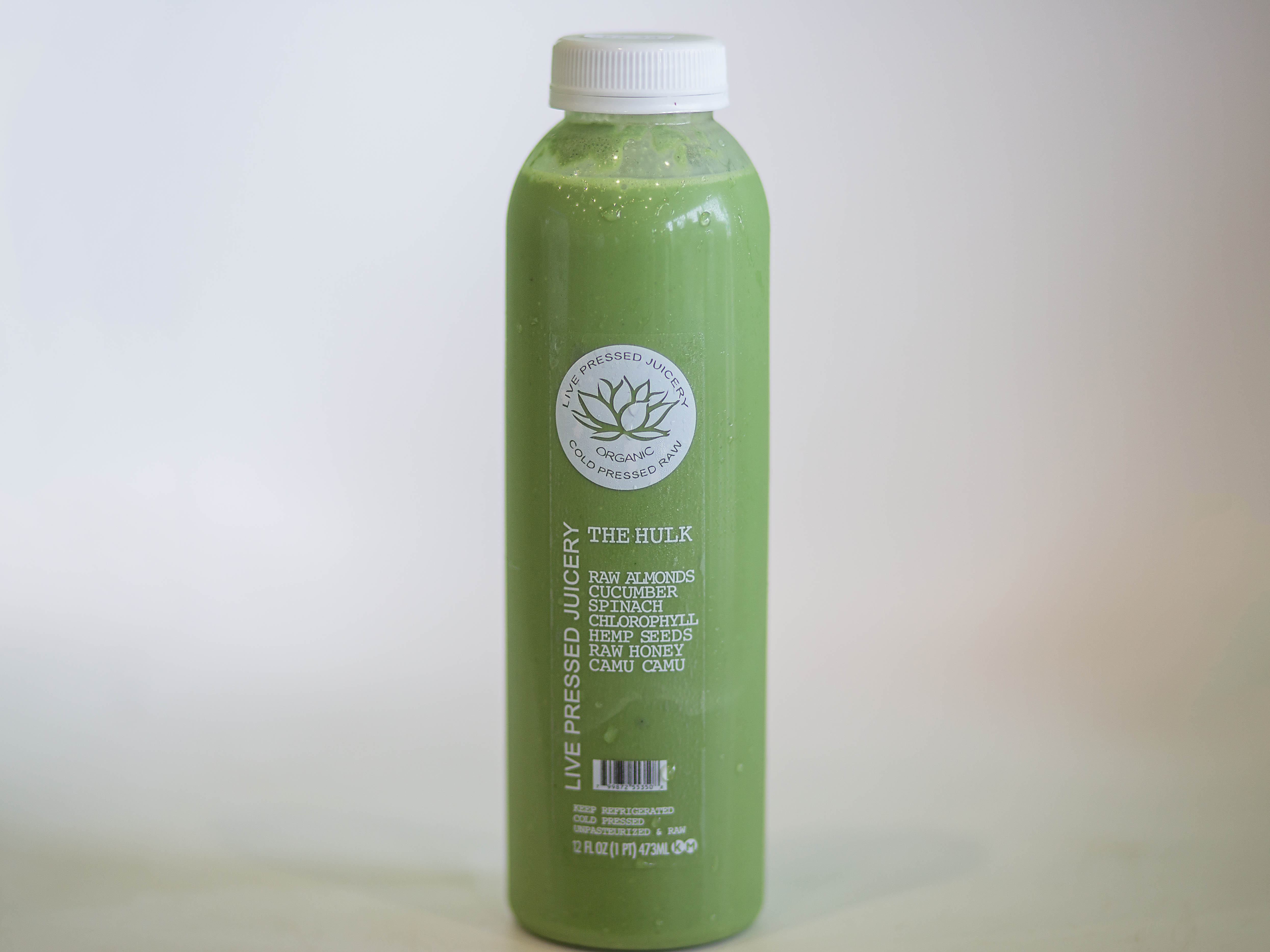 Order The Hulk Juice food online from Apple A Day Cafe store, Miami Beach on bringmethat.com