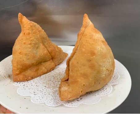Order 1. Vegetable Samosas food online from The Little India Restaurant store, Indianapolis on bringmethat.com