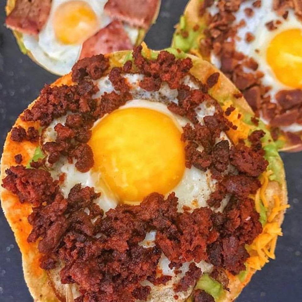 Order Chorizo and Egg Taco Breakfast food online from Juana Taco store, Austin on bringmethat.com