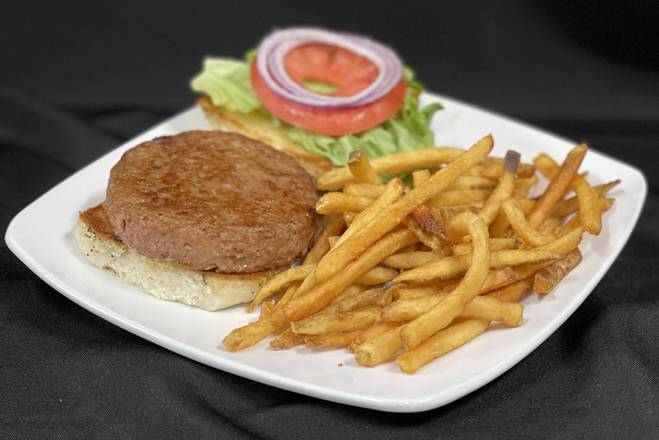 Order The Beyond Burger (6 oz) food online from Cooper Cave Ale Company store, Glens Falls on bringmethat.com