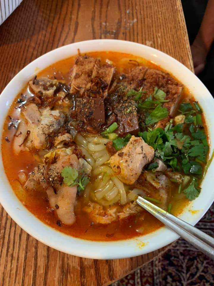 Order 2. Crabmeat, Pork & Shrimp Noodle Soup-Banh canh food online from Tuyet Mai store, San Francisco on bringmethat.com