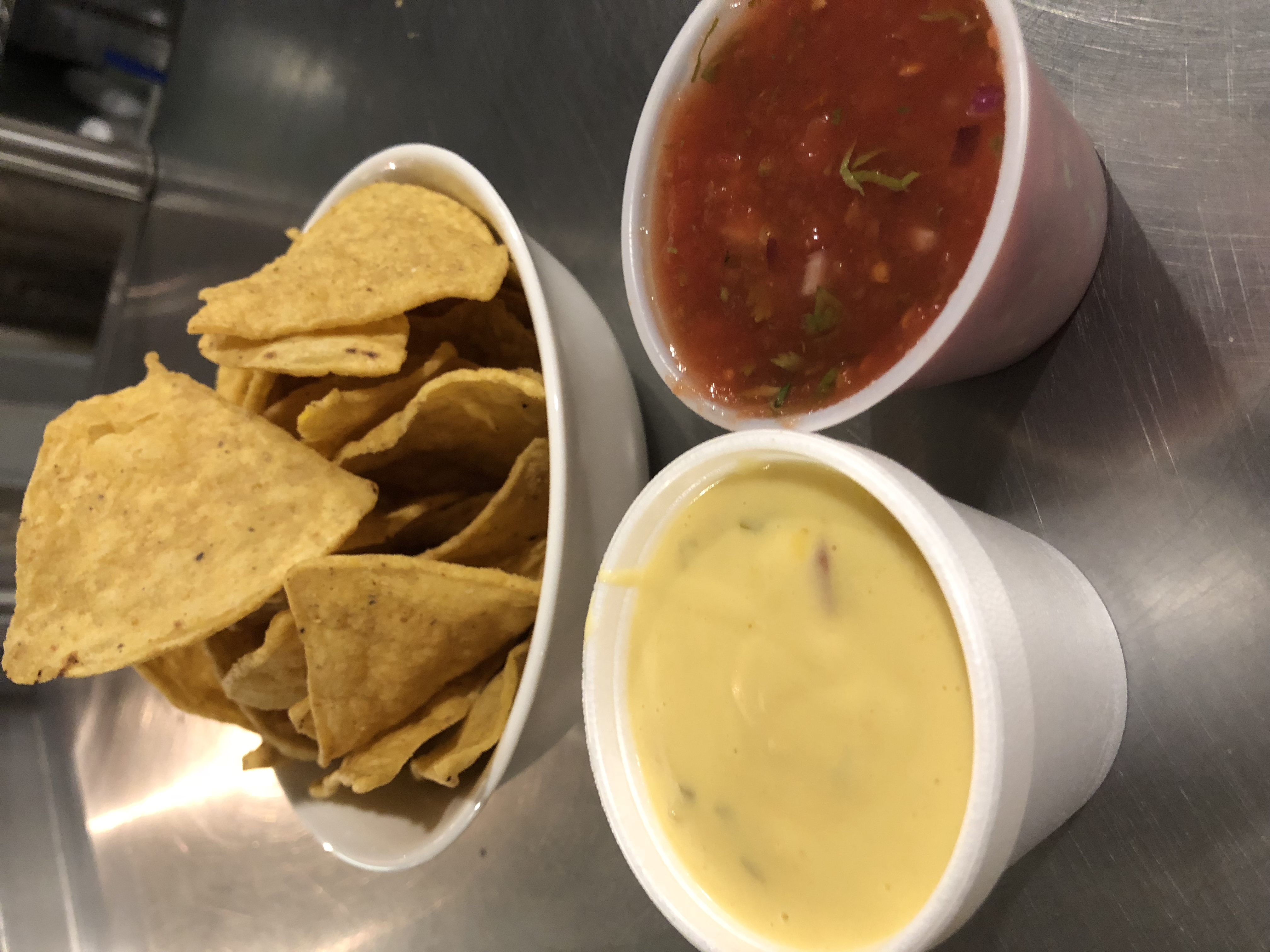 Order Chips and Queso  food online from Queso Mexican Grill store, Lincroft on bringmethat.com