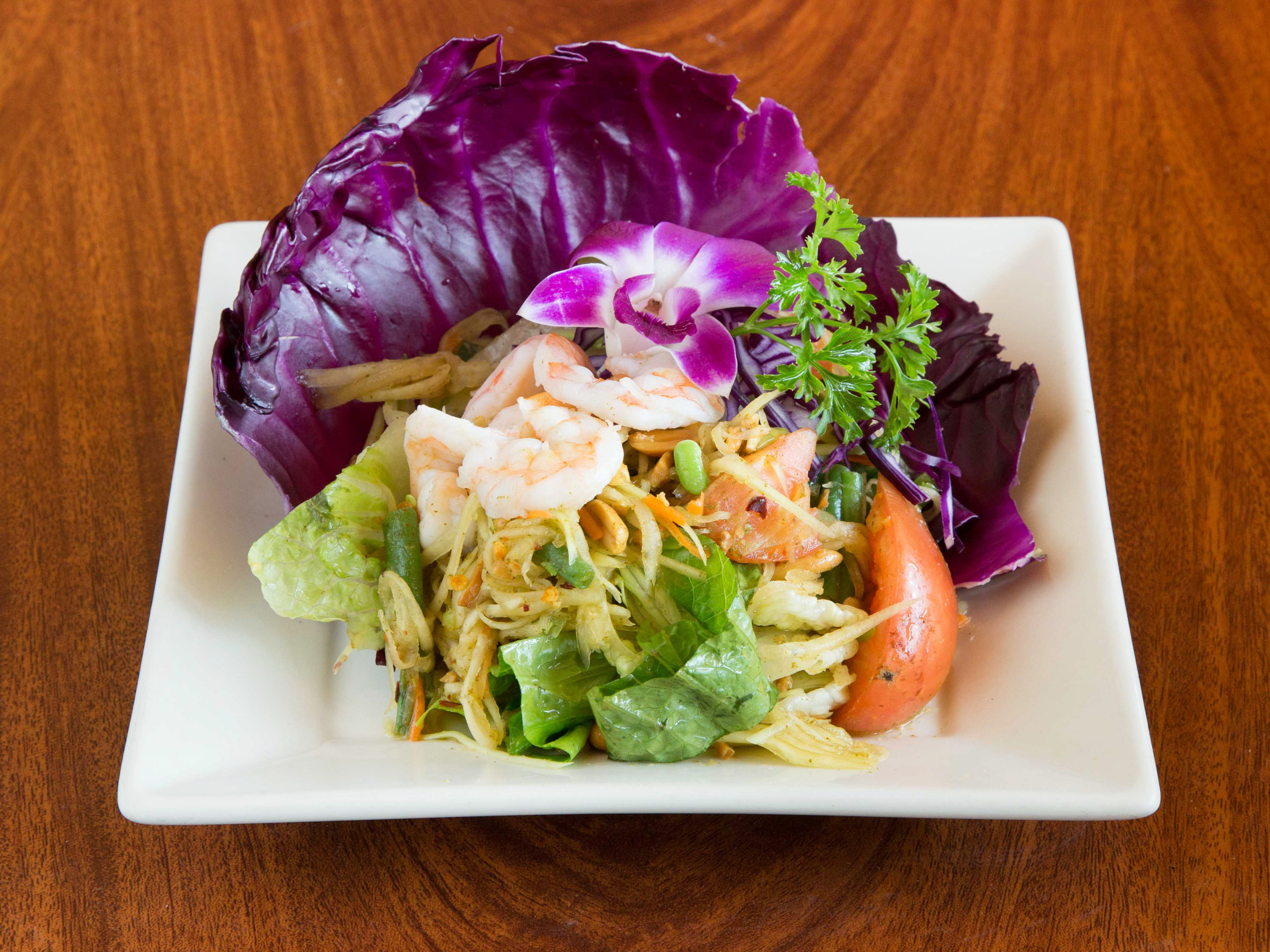 Order Papaya Salad food online from Thai Basil - Ahwatukee store, Phoenix on bringmethat.com