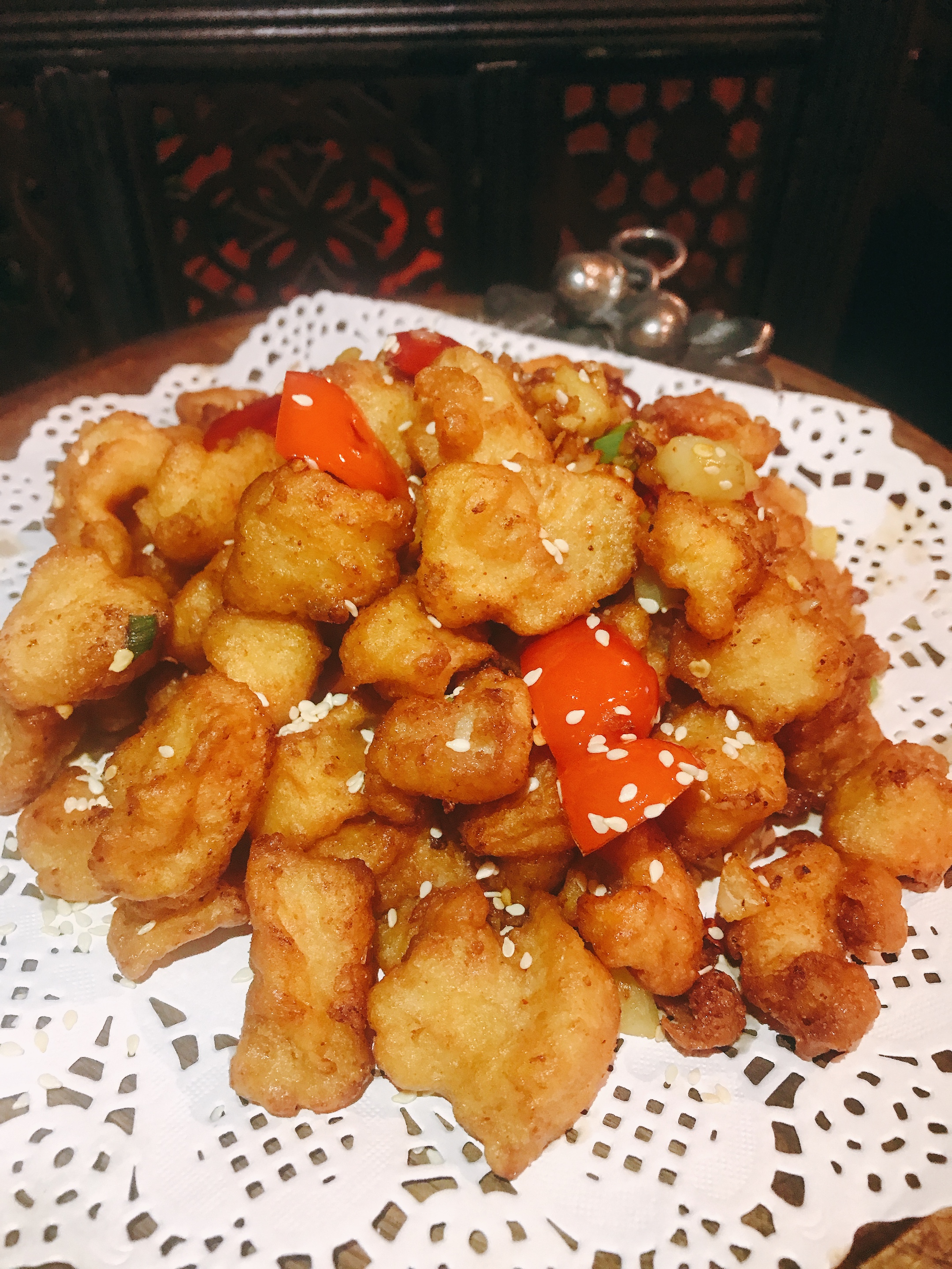 Order Spicy fish nuggets 香辣鱼 food online from Mr Dragon store, San Francisco on bringmethat.com