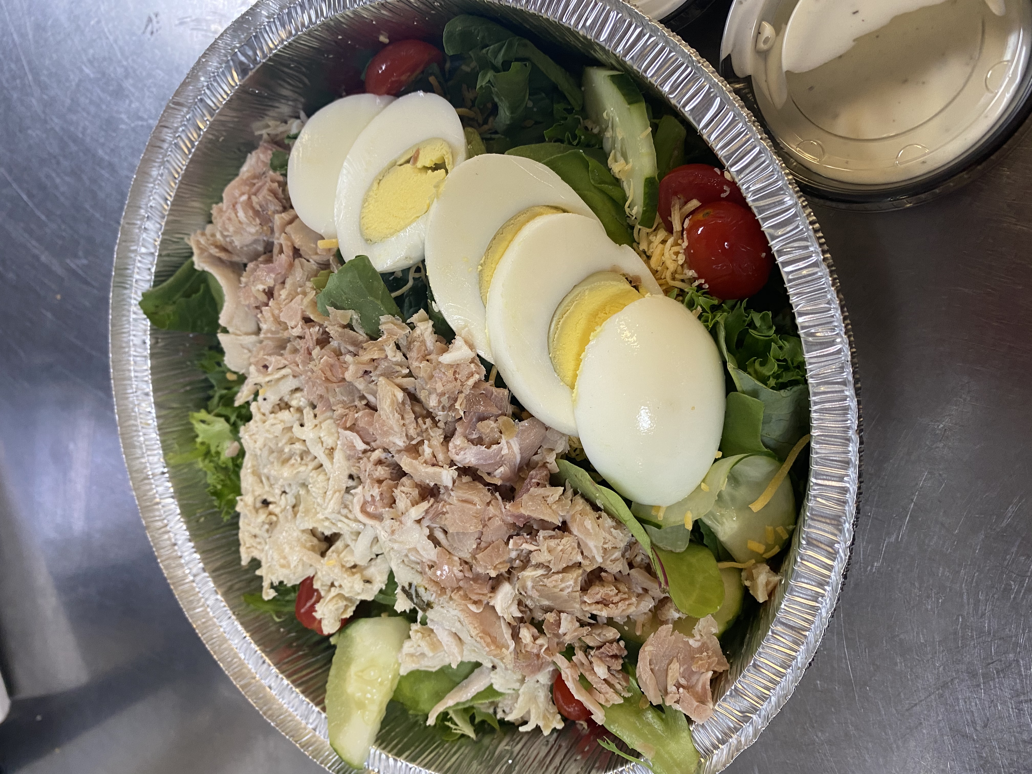 Order Chef Salad food online from The Mill On Macarthur store, Richmond on bringmethat.com