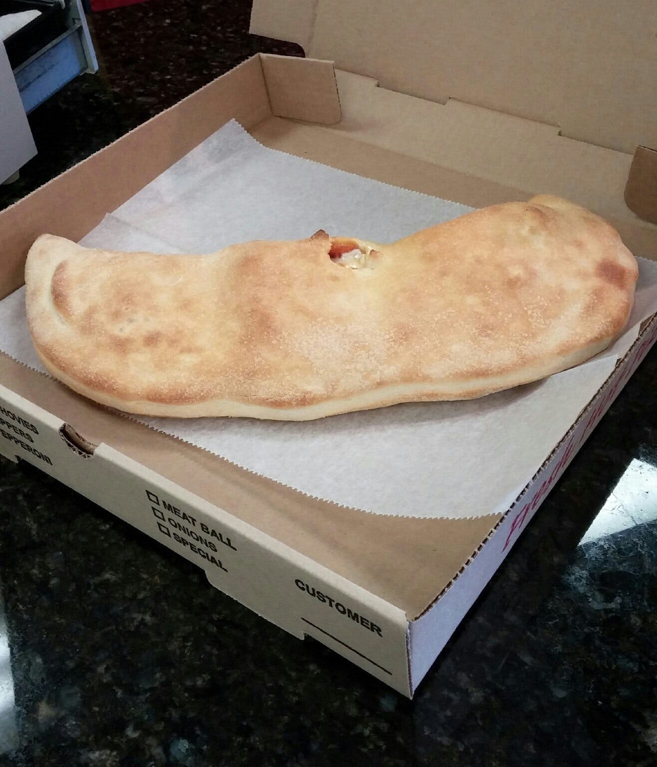 Order Calzone - Calzone food online from Scotto Pizza store, Hermitage on bringmethat.com