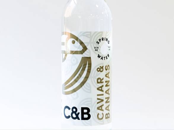 Order C&B Large Water* food online from Caviar & Bananas store, Charleston on bringmethat.com