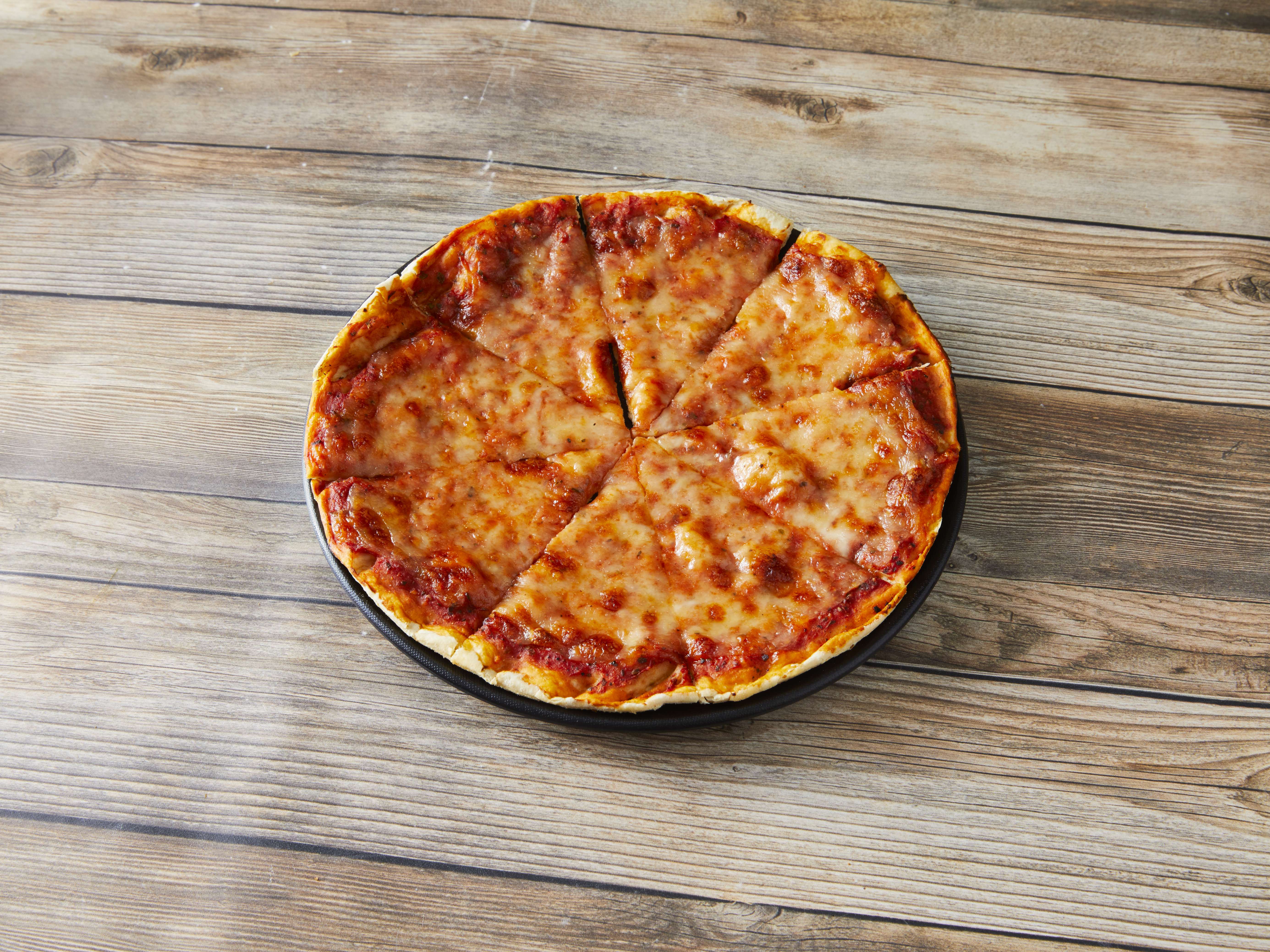 Order Thin Crust Cheese Pizza food online from Michael Anthony's store, Villa Park on bringmethat.com
