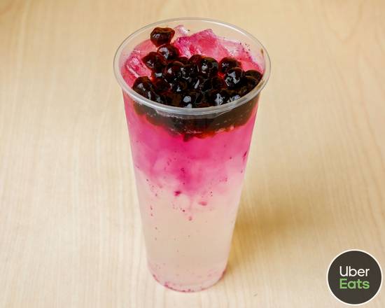 Order Dragon Blood Boba (Dairy Free) food online from Phobos Restaurant and Boba store, Reno on bringmethat.com