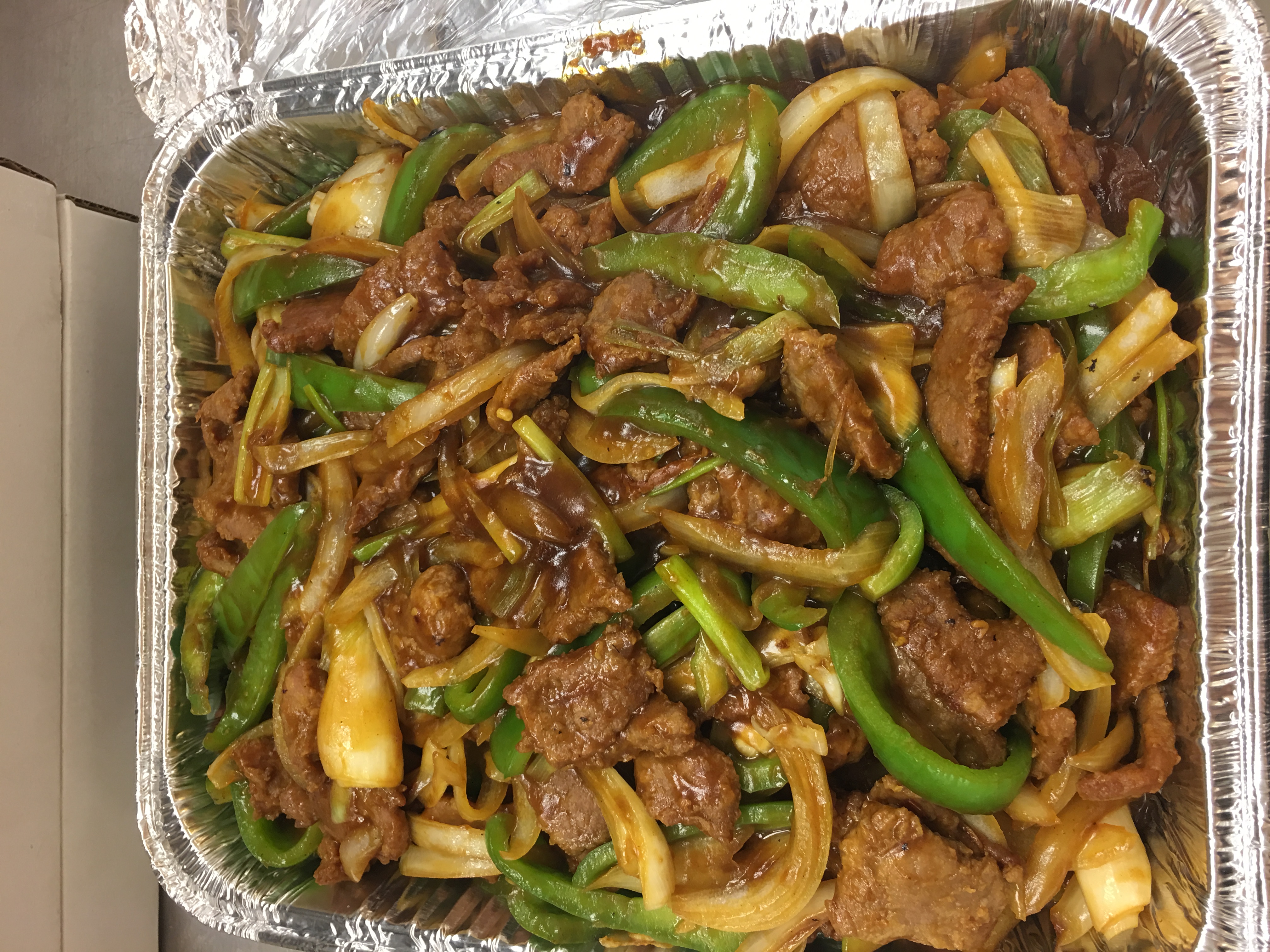 Order Party Tray Mongolian Beef food online from China China store, Joliet on bringmethat.com