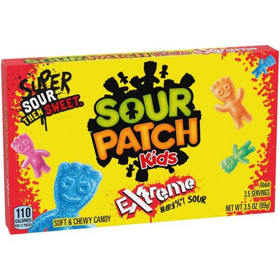 Order Sour Patch Kids Extreme Sour Soft & Chewy Candy food online from Pepack Sunoco store, Peapack on bringmethat.com