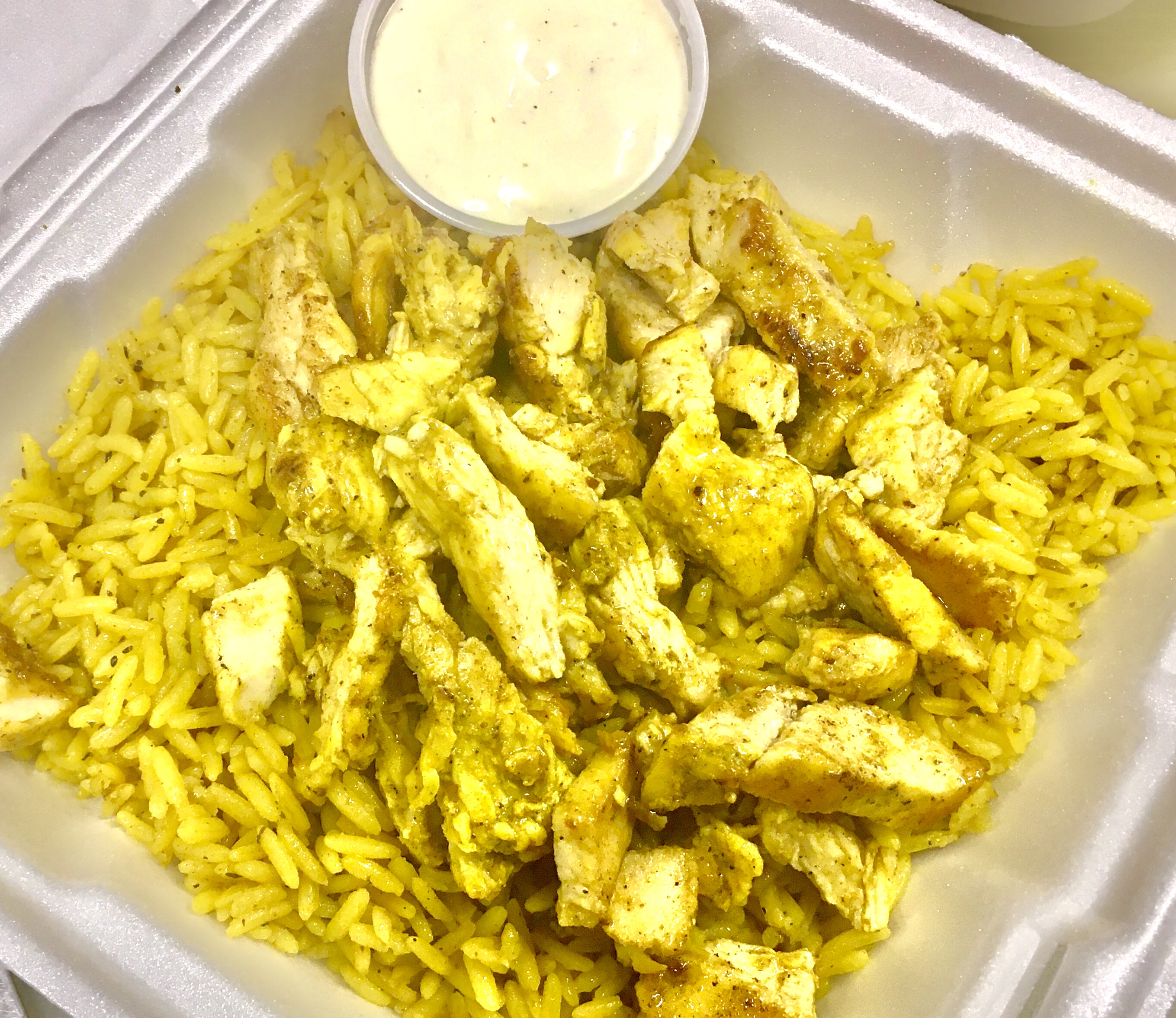 Order Chicken Gyro Rice Box food online from Rosemary Grill store, Gibsonton on bringmethat.com