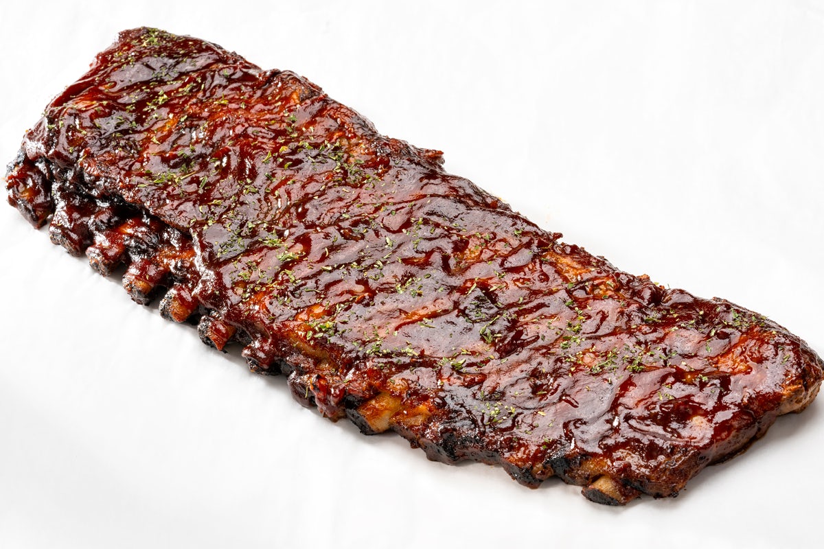 Order Full Rack of Danish Crown Ribs food online from Arooga's Grille House and Sports Bar store, Warwick on bringmethat.com