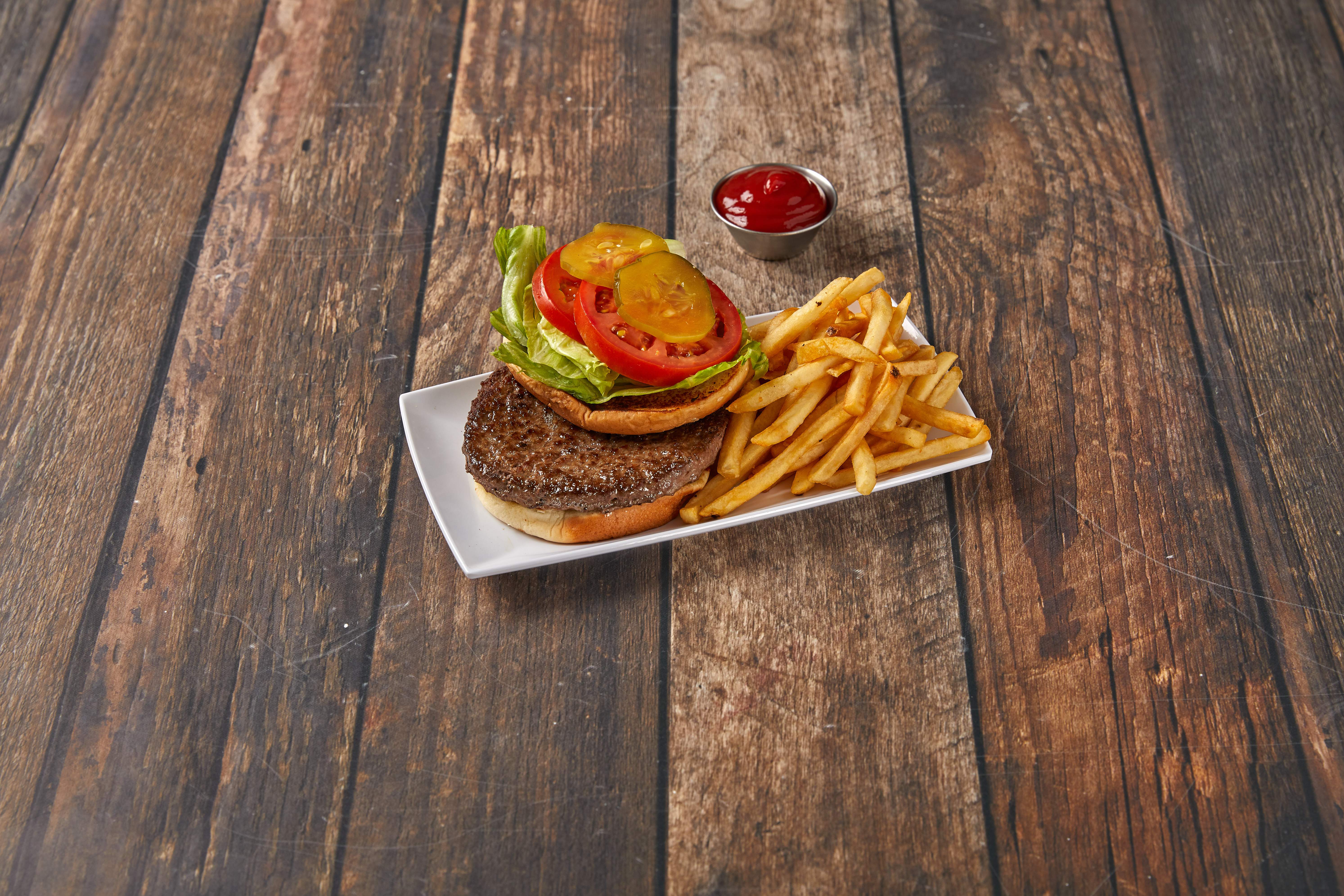 Order Hamburger food online from Cafe Durant store, Berkeley on bringmethat.com