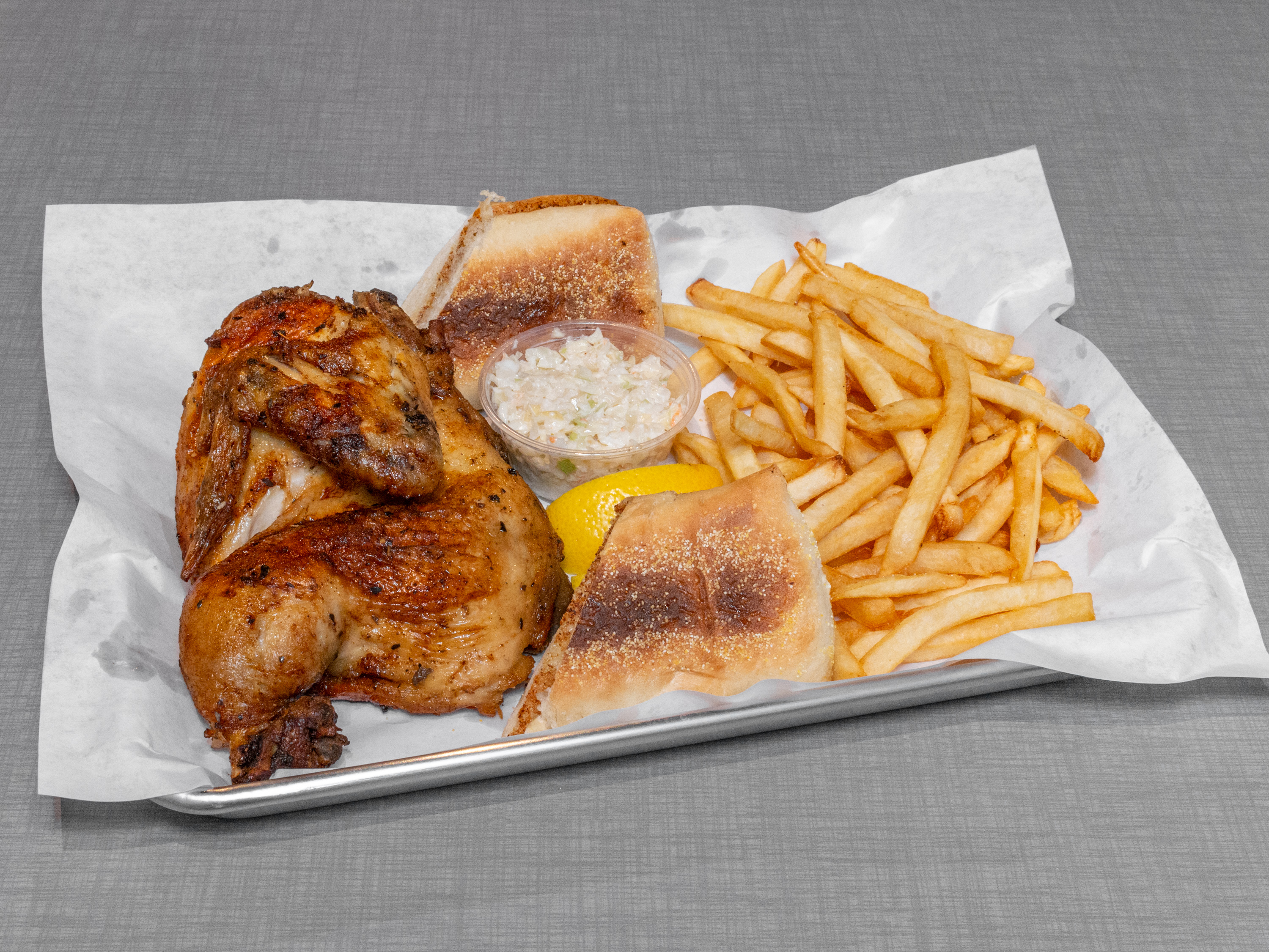 Order  Half Athenian Chicken food online from The Works store, Glenview on bringmethat.com