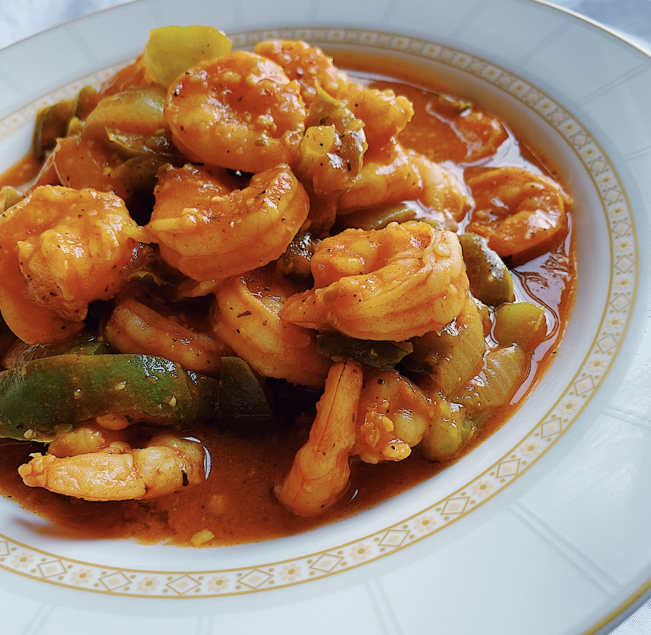 Order Camarones Guisado/stewed shrimp  food online from Luisa Restaurants store, Hazleton on bringmethat.com