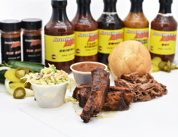 Order Rib & Meat Special food online from Brothers BBQ store, Broomfield on bringmethat.com