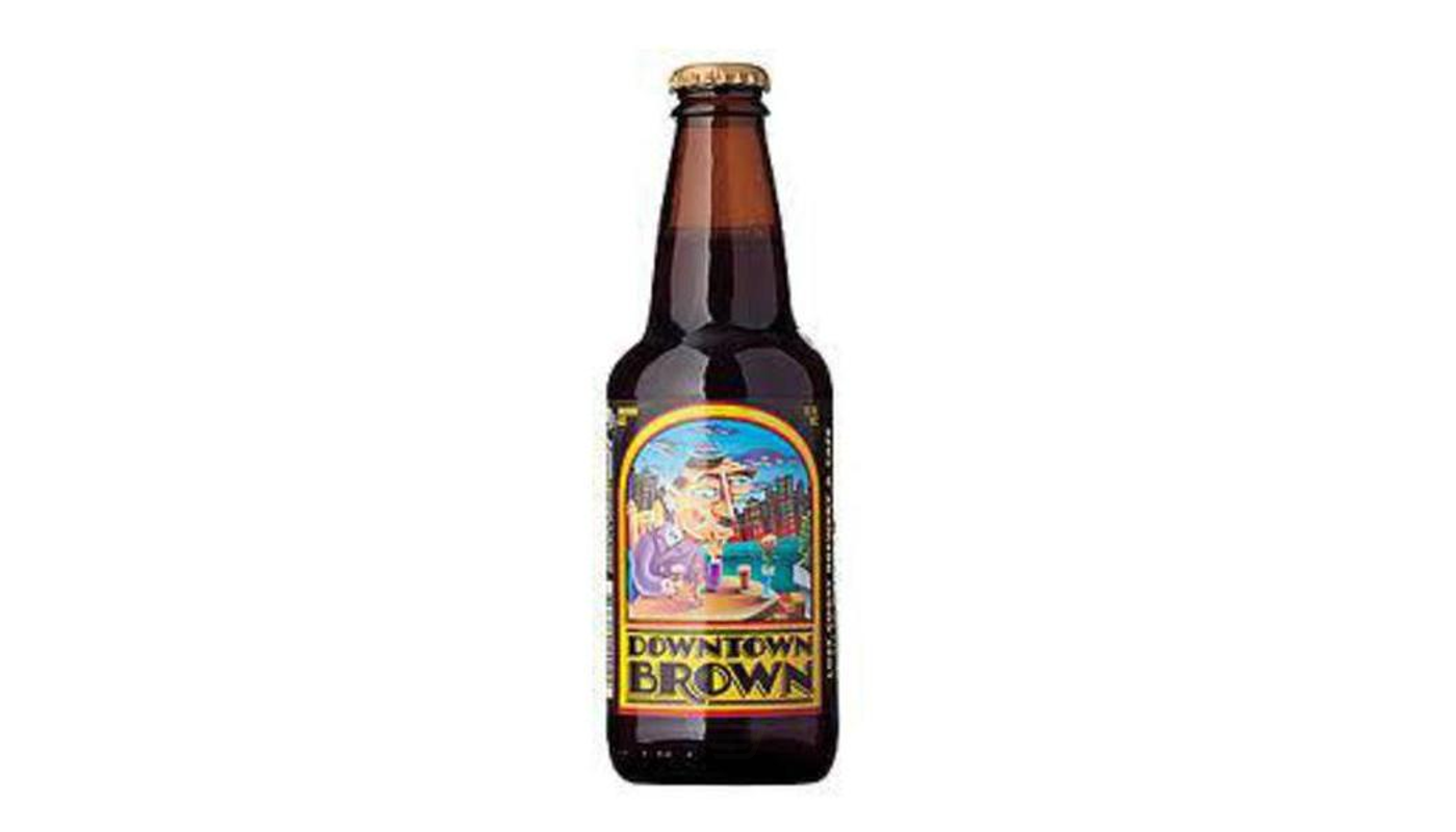 Order Lost Coast Downtown Brown Ale 6 Pack 12oz Bottles food online from Village Commons Liquor store, Camarillo on bringmethat.com