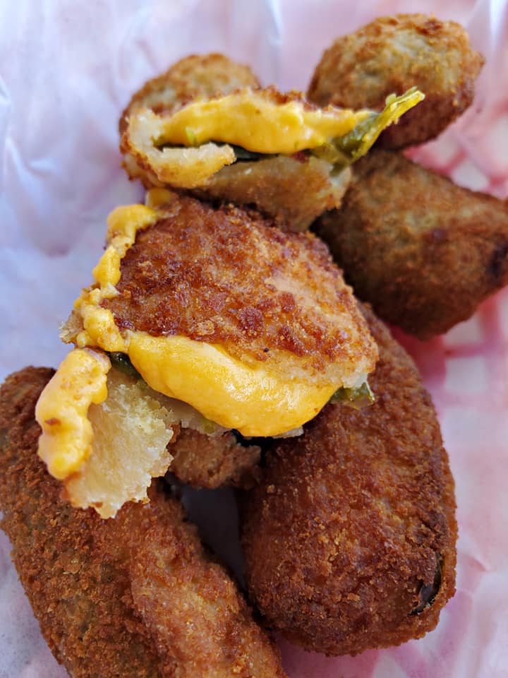 Order Jalapeno Cheese Poppers food online from Hot Wings Cafe store, Pasadena on bringmethat.com
