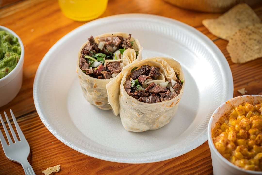 Order Steak Burrito food online from Carbon store, Chicago on bringmethat.com