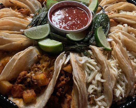 Order Taco Platter (20 tacos) food online from Flo store, Chicago on bringmethat.com